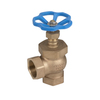 Globe valve Type: 1276 Bronze/Bronze Fixed disc Angle pattern PN25 Internal thread (BSPP) 2" (50)